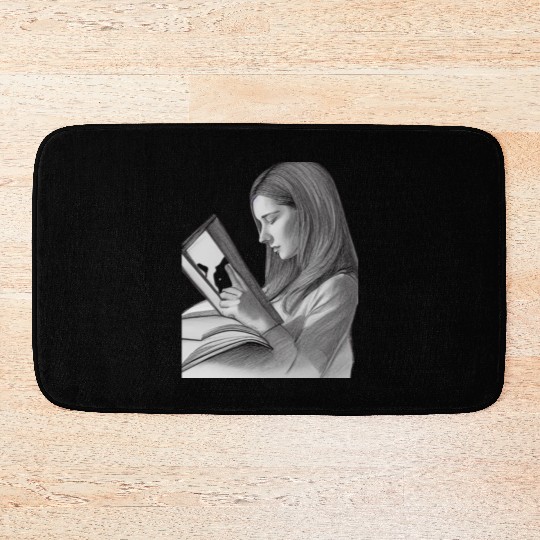 book club ,book lover Bath Mats