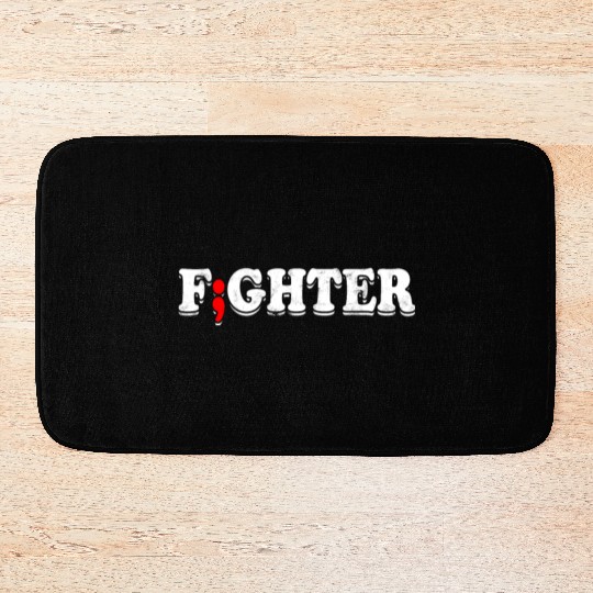 Fight Depression Prevention Mental Awareness Bath Mats