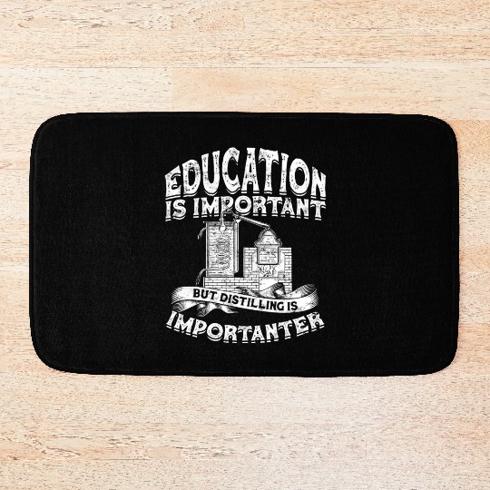 Distilling Whiskey Water Alcohol Distiller Brewery Bath Mats