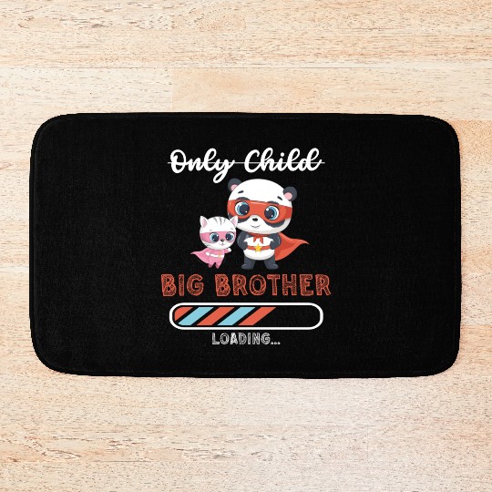 Big brother super hero panda cat 2023 Bath Mats