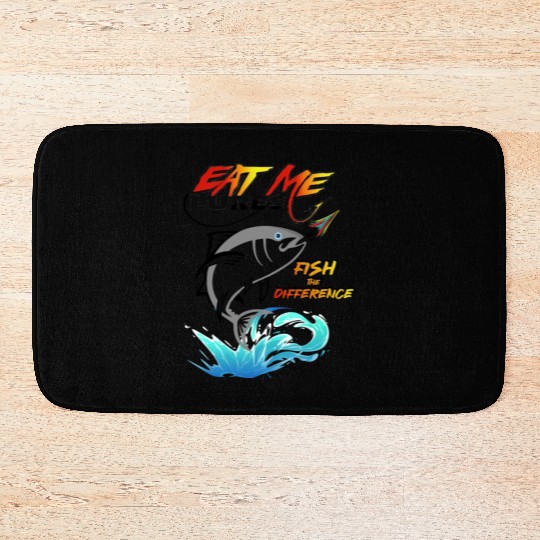 tuna fish Bath Mats design