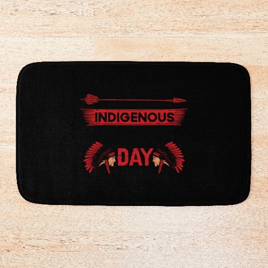 Indigenous People's Native Indian American Anti Bath Mats