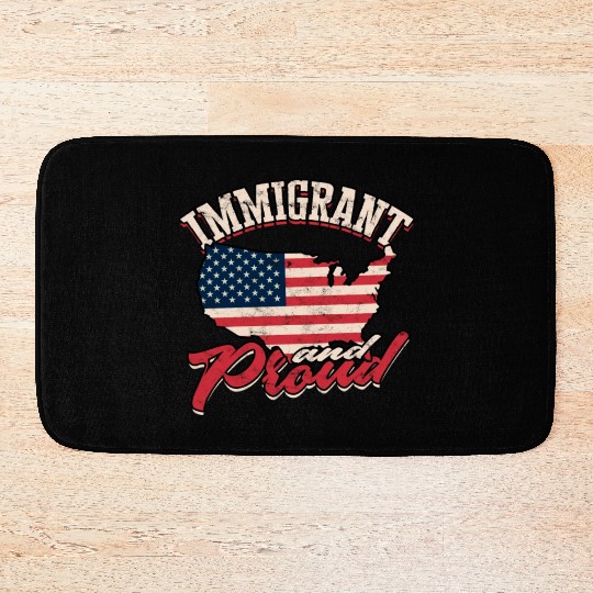 US Immigrant Indigenous USA Immigrants america Bath Mats
