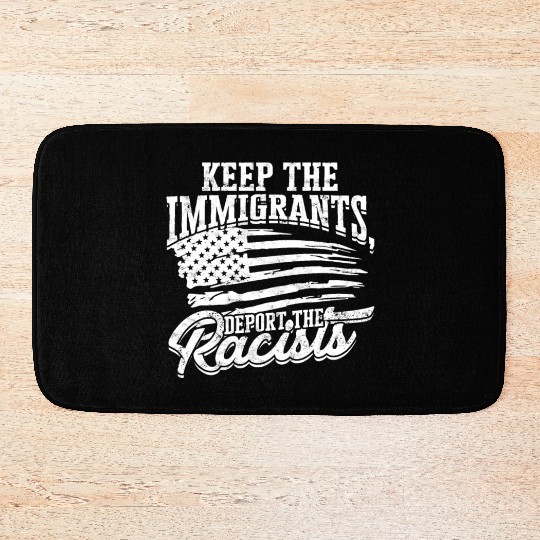 US Immigrant Indigenous USA Immigrants america Bath Mats