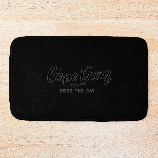 Carpe Diem Bath Mats
