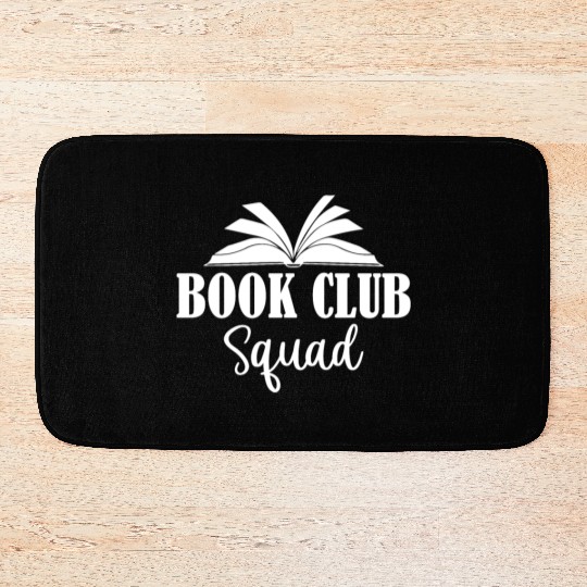 Book Club Squad Bath Mats