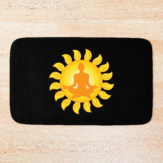 Yoga Meditation Peace Relaxation Bath Mats