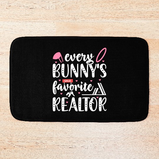 Realtor Easter Real Estate Agent Bath Mats