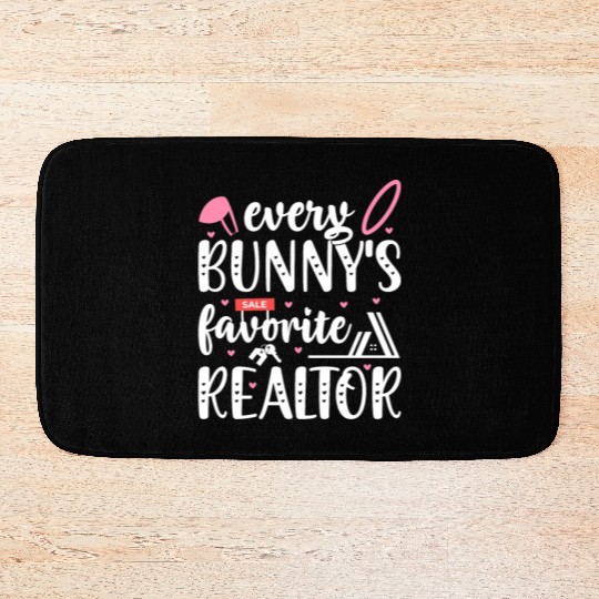Realtor Easter Real Estate Agent Bath Mats