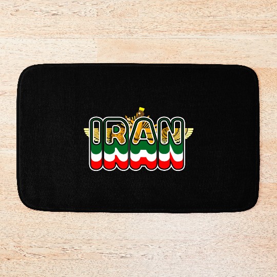 Iran Lion Sun Farvahar Bath Mats