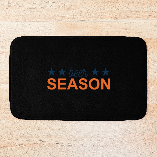 Beer Season Bath Mats