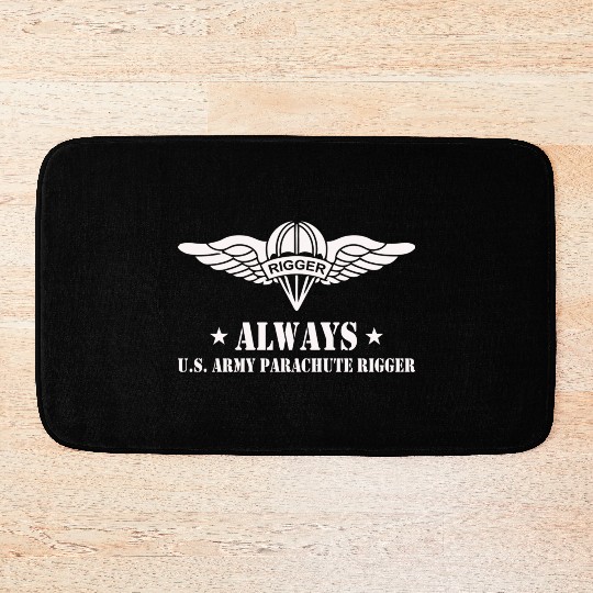 Us Army parachute rigger Bath Mats