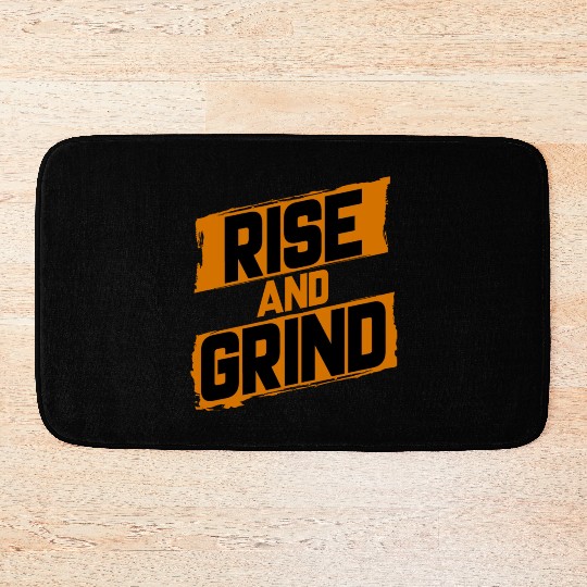 Rise and Grind Bath Mats