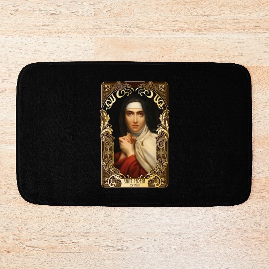 Saint Teresa of Avila Women Doctors of the Church Bath Mats