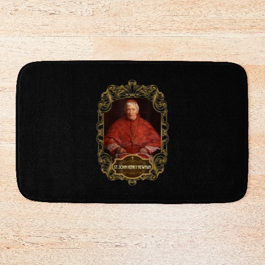 St. John Henry Newman Oxford Movement Catholic Bath Mats