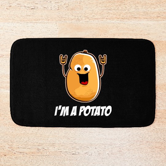 I'm A Potato Sweet Potato Bath Mats
