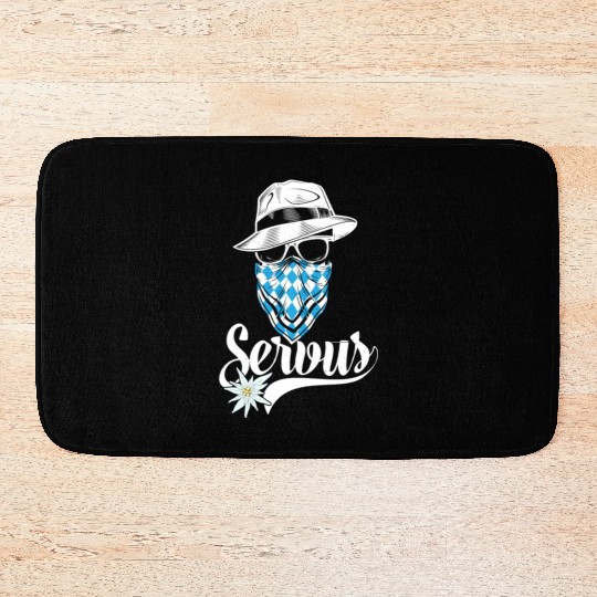 Bavarian Outlaw - Servus Bavaria Bath Mats