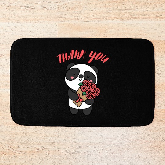 Idée cadeau saint valentin : Thank you Bath Mats