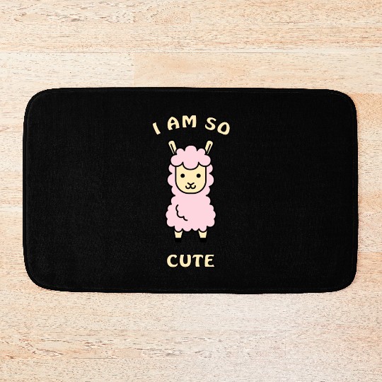 sweet lama Bath Mats