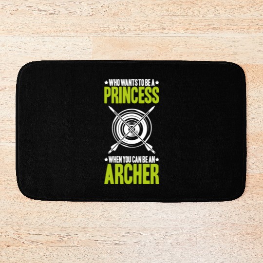 Archer Archery Bow Hunting Bowman Arrow Bow Hunter Bath Mats