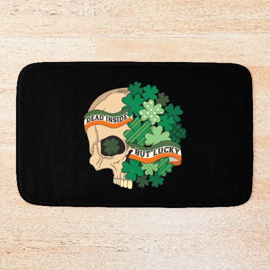 Dead Inside but Lucky Bath Mats
