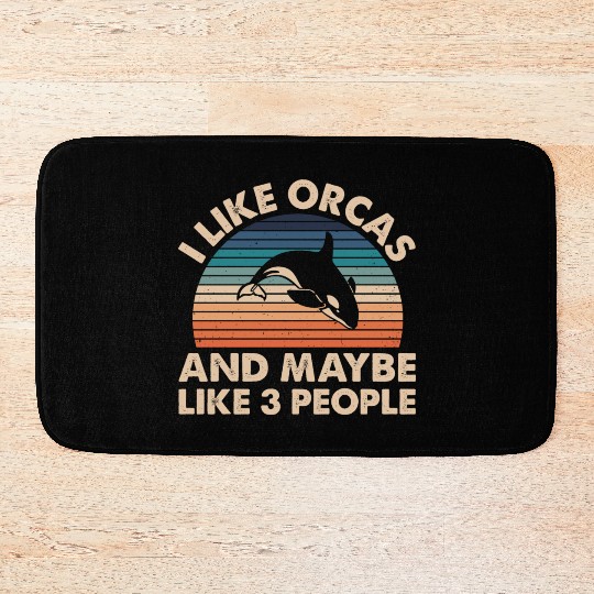 King Orca, Ruler of the Seas Bath Mats
