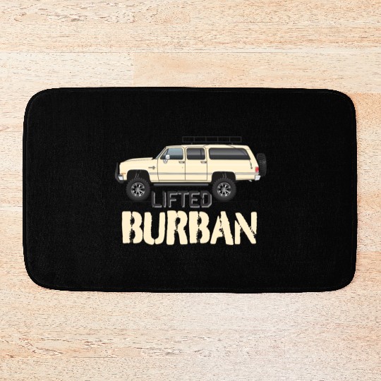 burban Santa Fe Tan Bath Mats