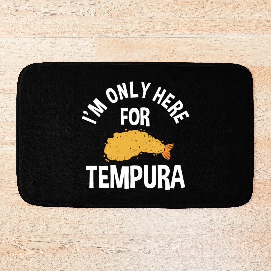 Funny Tempura Shrimp Bath Mats