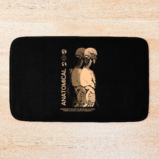 Anatomical Streetwear Bath Mats