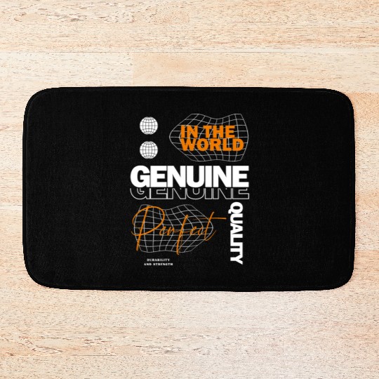 Genuine Streetwear Bath Mats