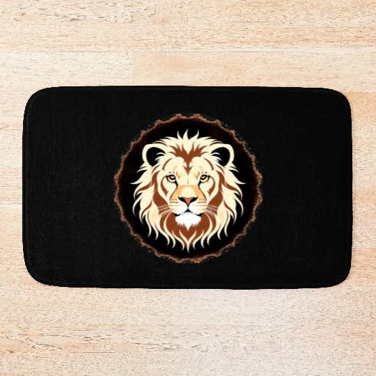 Royal Cartoon Lion - King of the Jungle 20 Bath Mats