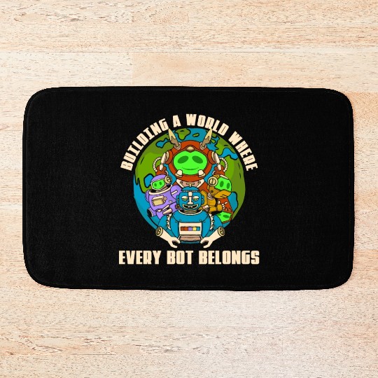 Robotics Building A World Robot Robotics Engineer Bath Mats