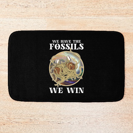 Atheist Atheism Flying Spaghetti Pastafarianism Bath Mats