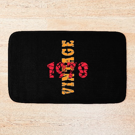 Awesome Since 1978 Birthday Bath Mats