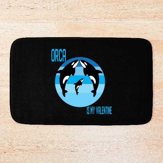 King Orca: Ruler of the Seas Bath Mats