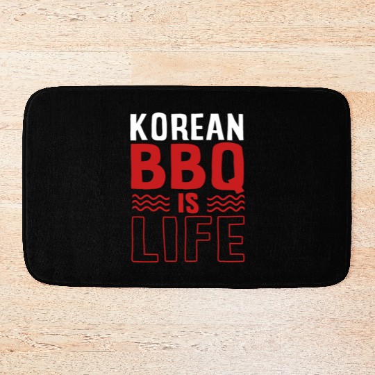 Korean BBQ, Korean Bath Mats