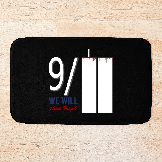 Patriot Day 9 11 Twin Towers New York USA Amerika Bath Mats