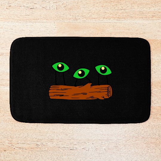 Eyes On Log Bath Mats