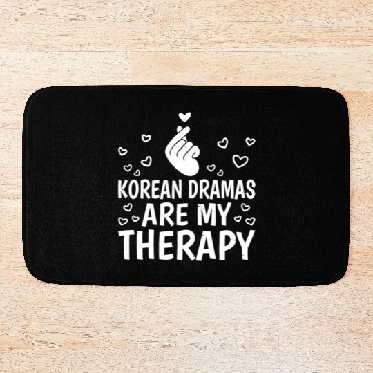Korean Dramas Are My Therapy 6 Bath Mats