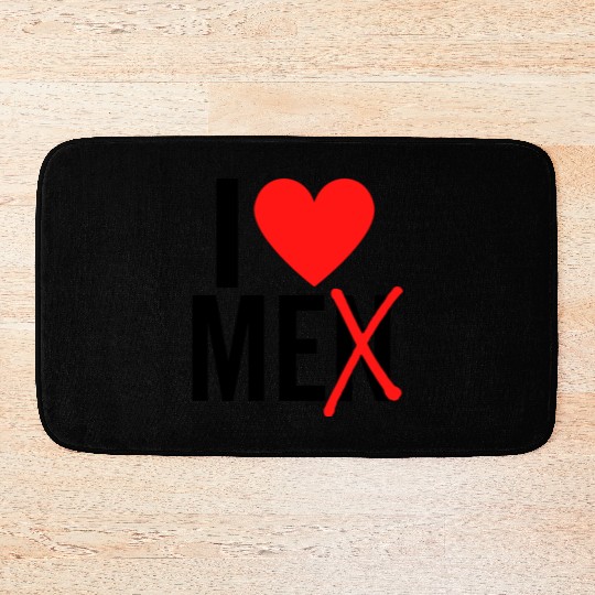 I Love Men I Love Me Bath Mats