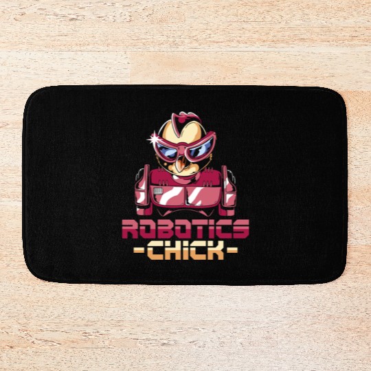 Robot Robotics Engineer Cool Bath Mats