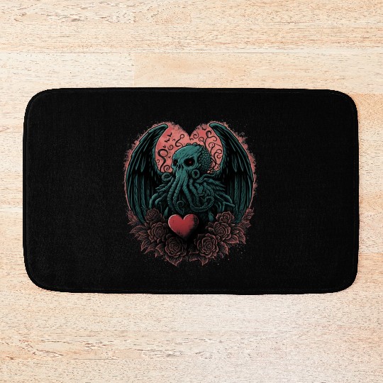 For the Love of Cthulhu Bath Mats