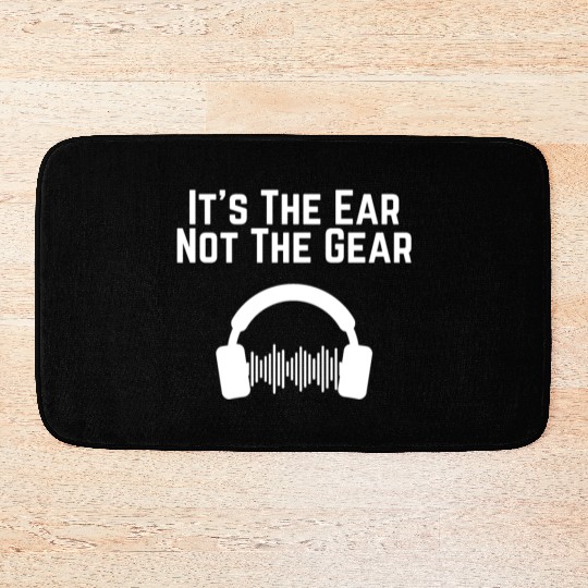 Hilarious Ear Not Gear Composer Musicians Audio Bath Mats