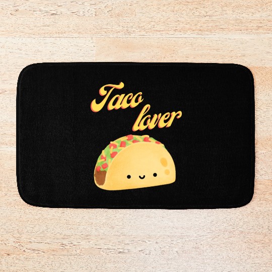 Taco Lover I Love Tacos Tacos Lover Bath Mats