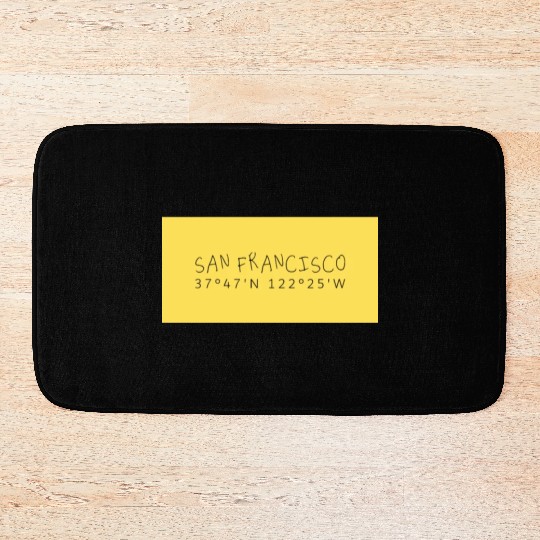 San Francisco Coordinate's design Bath Mats
