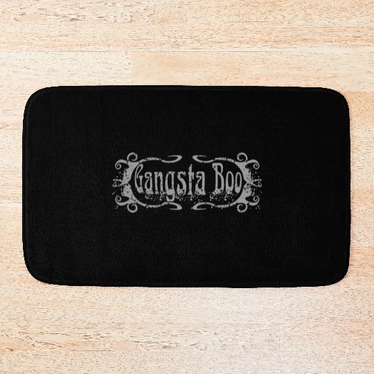 grey gangsta Bath Mats