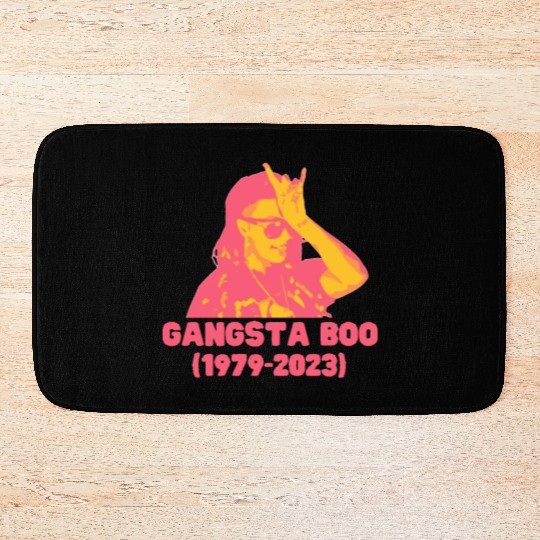 Rip Gangsta Boo Funny Bath Mats