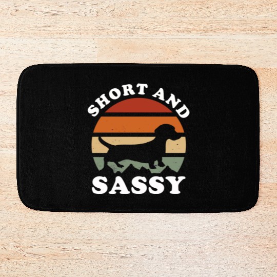 Dachshund Gift Dixie Wiener Doxie Dackel Bath Mats