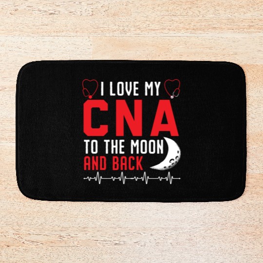 Certified Nursing Assistant Medical Worker CNA Bath Mats