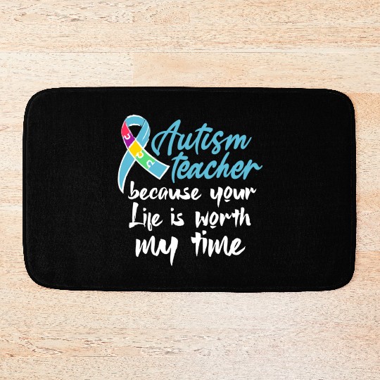 Autism Teacher Bath Mats
